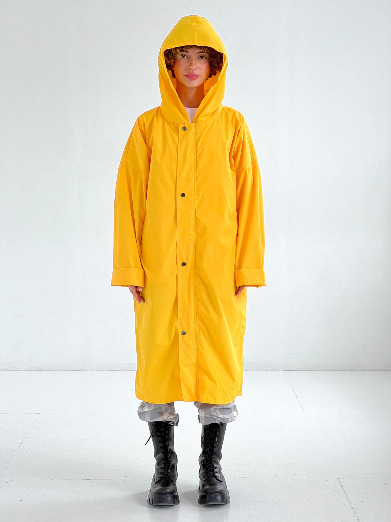 Дождевик IJ модель ij-raincoat-yellow Фото