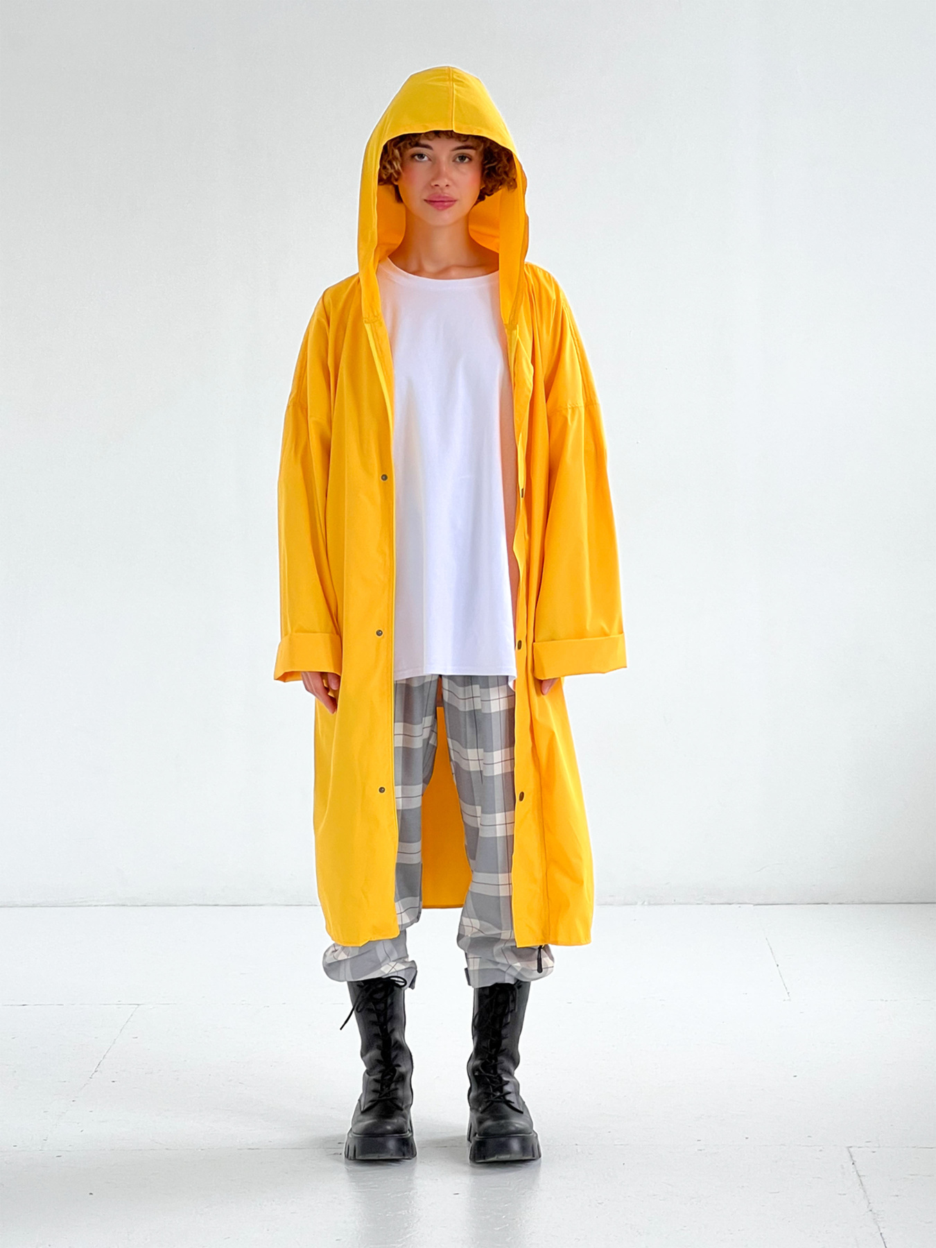 Дождевик IJ модель ij-raincoat-yellow Фото