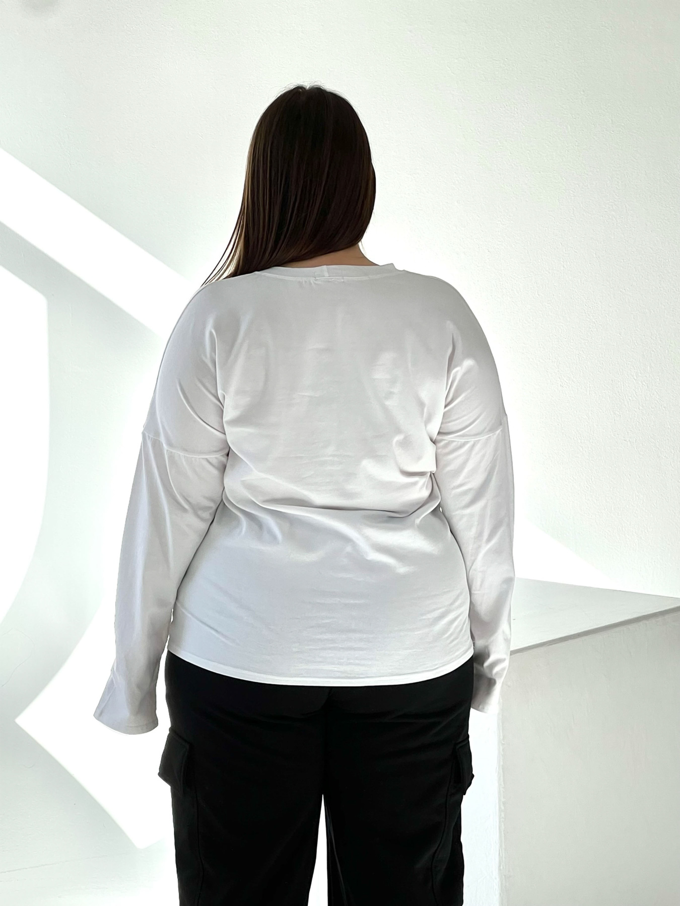 Лонгслив IJ модель ij-longsleave-white Фото