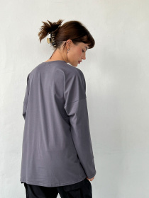 Лонгслив IJ модель ij-longsleave-grafit Фото