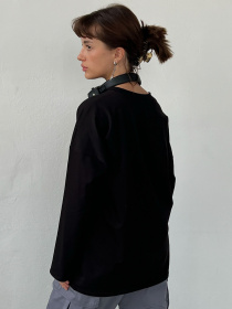 Лонгслів IJ модель ij-longsleave-black Фото