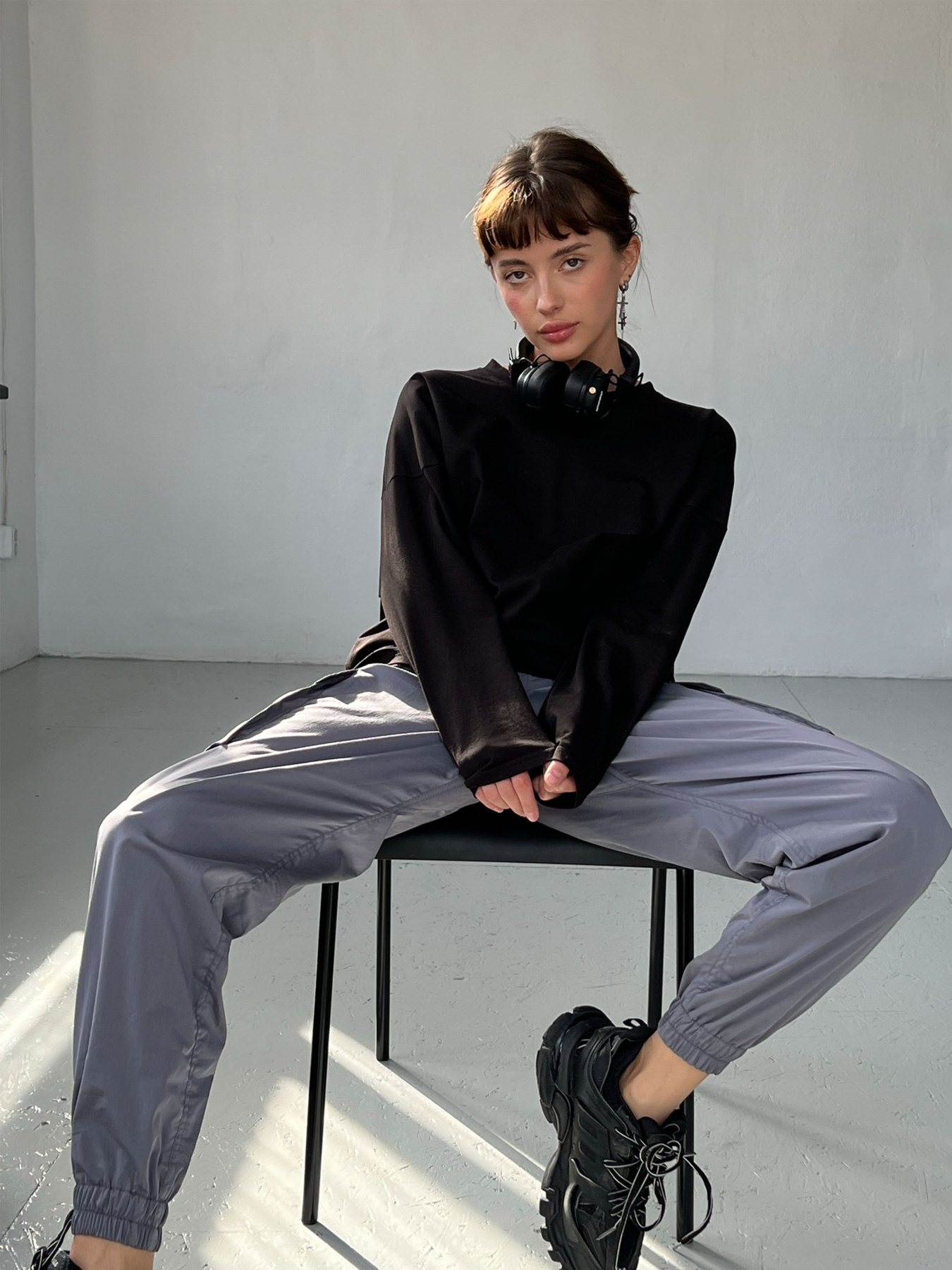 Лонгслив IJ модель ij-longsleave-black Фото