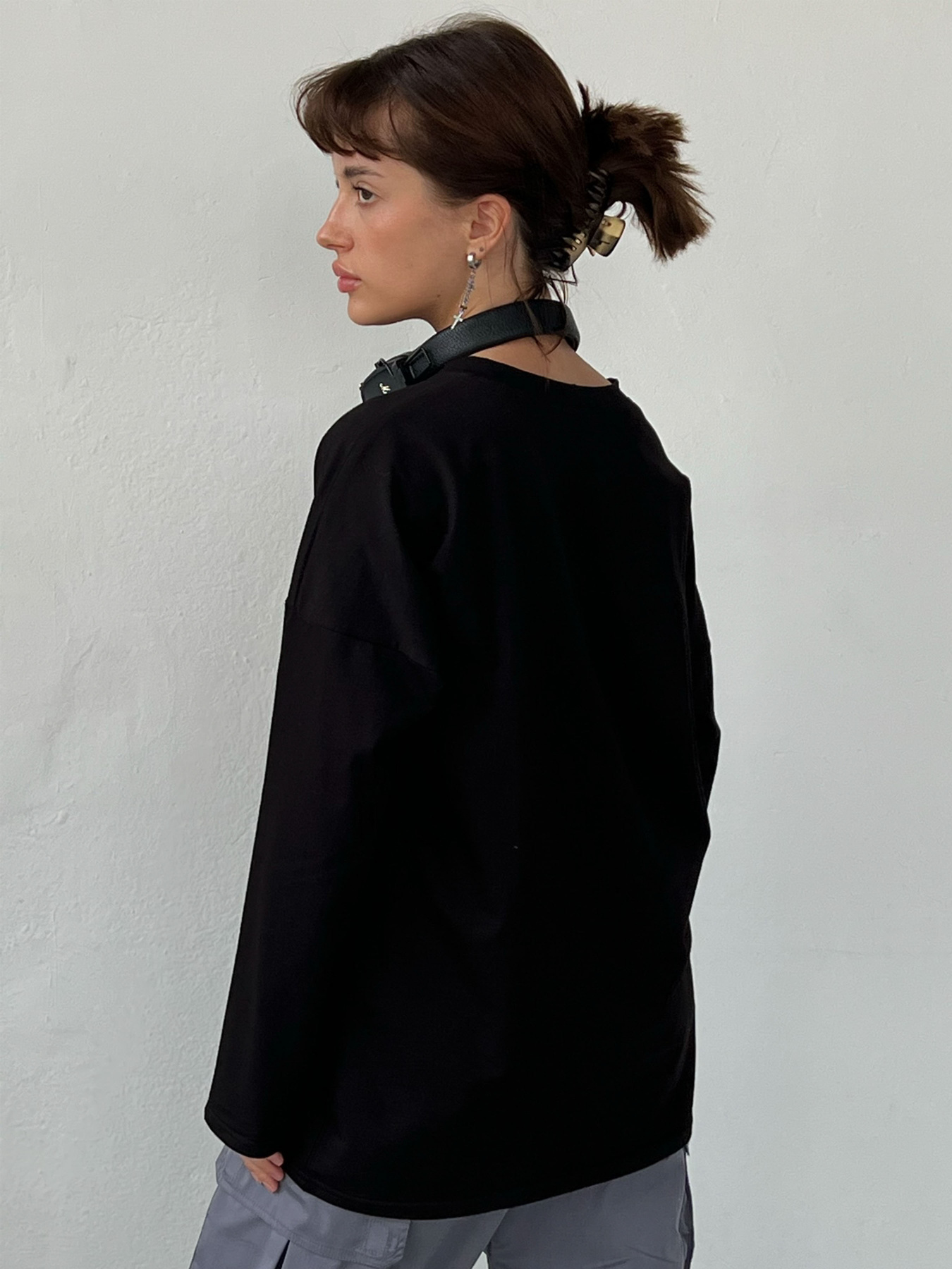 Лонгслив IJ модель ij-longsleave-black Фото