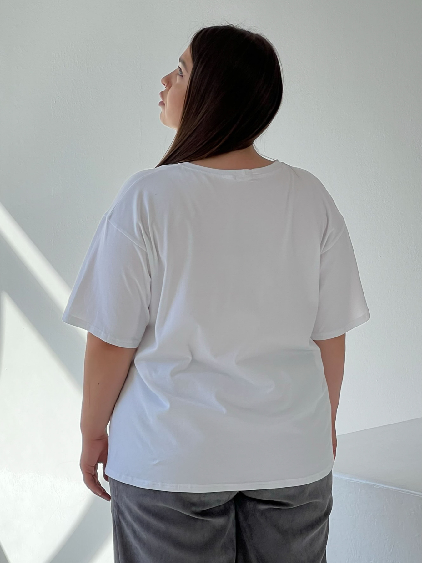 Футболка IJ модель ij-tshort-white Фото