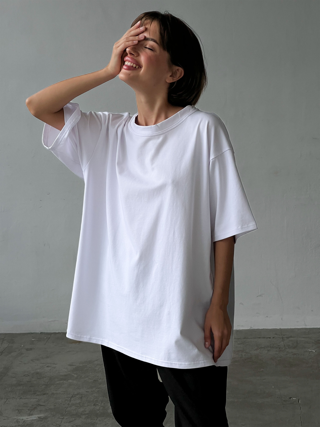 Футболка IJ модель ij-tshort-white Фото