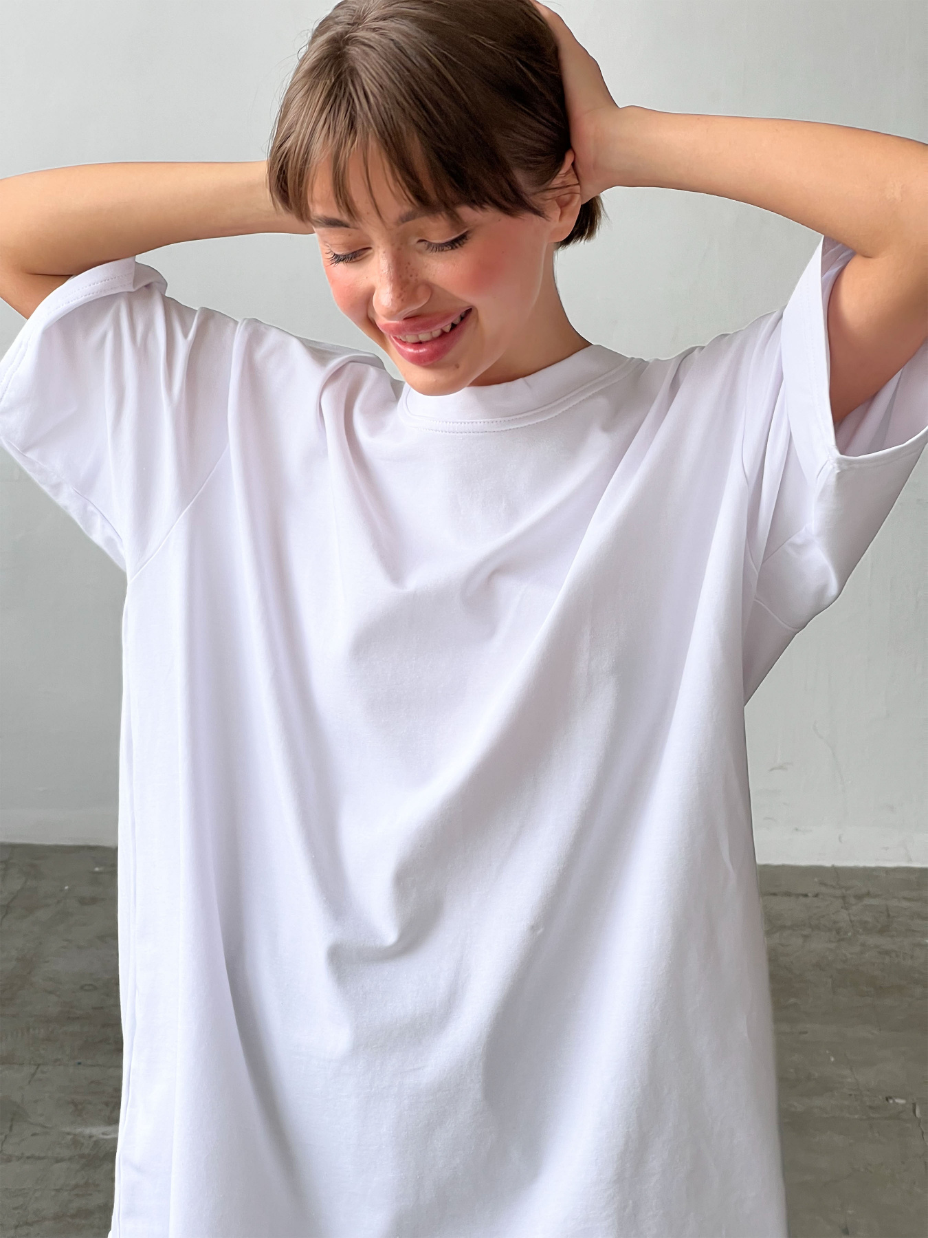 Футболка IJ модель ij-tshort-white Фото