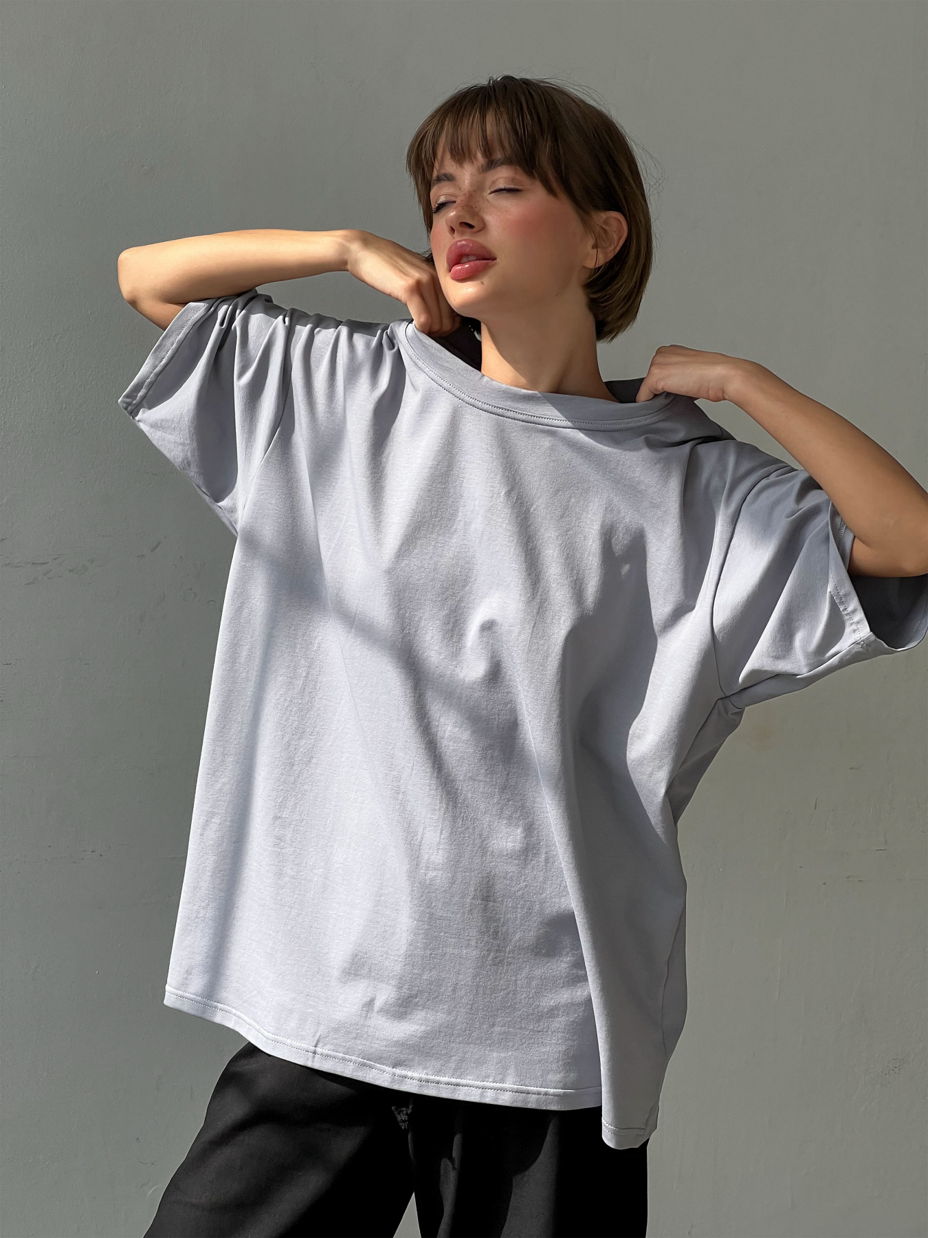 Футболка IJ модель ij-tshort-grey Фото