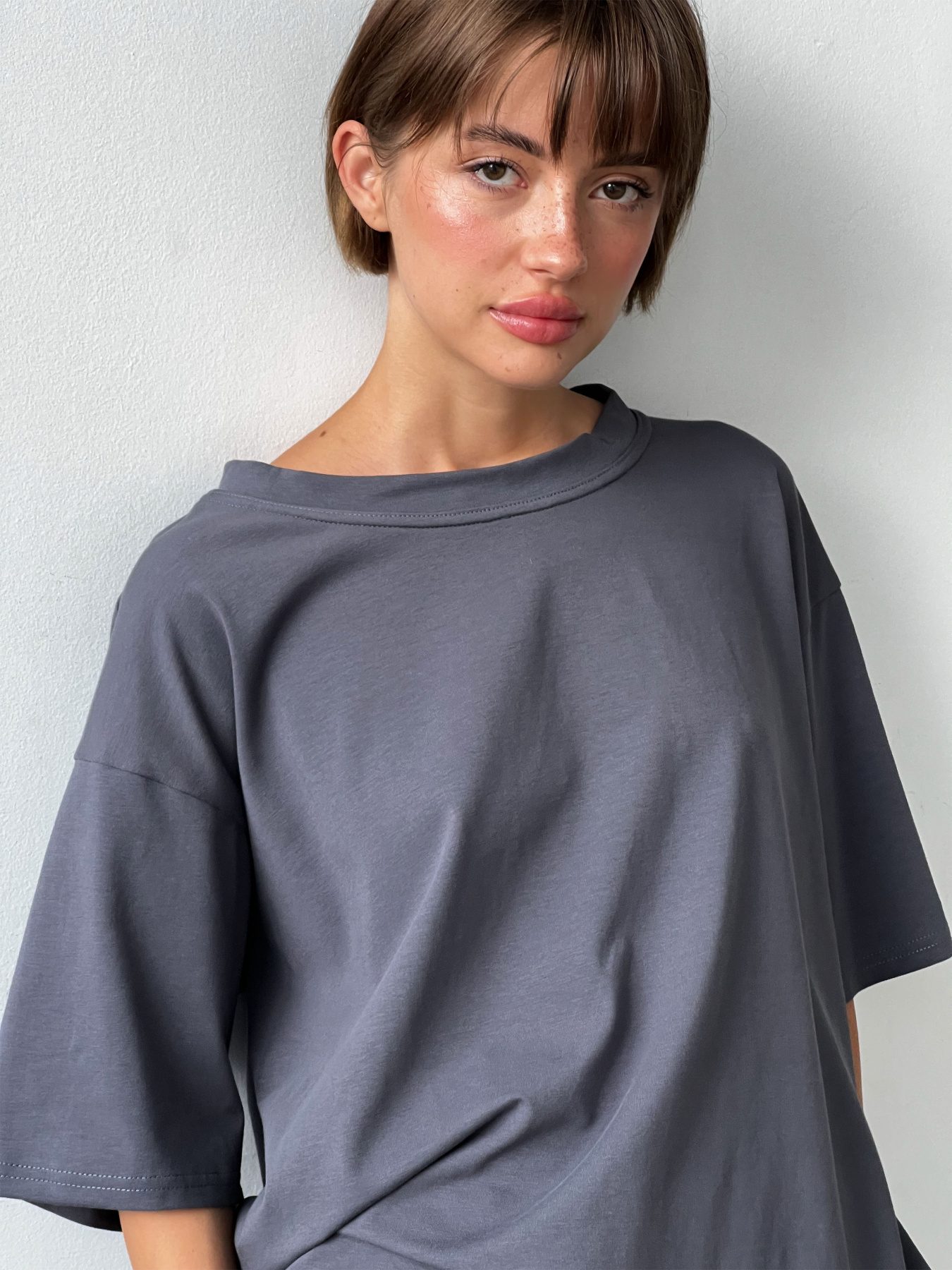 Футболка IJ модель ij-tshort-grafit Фото