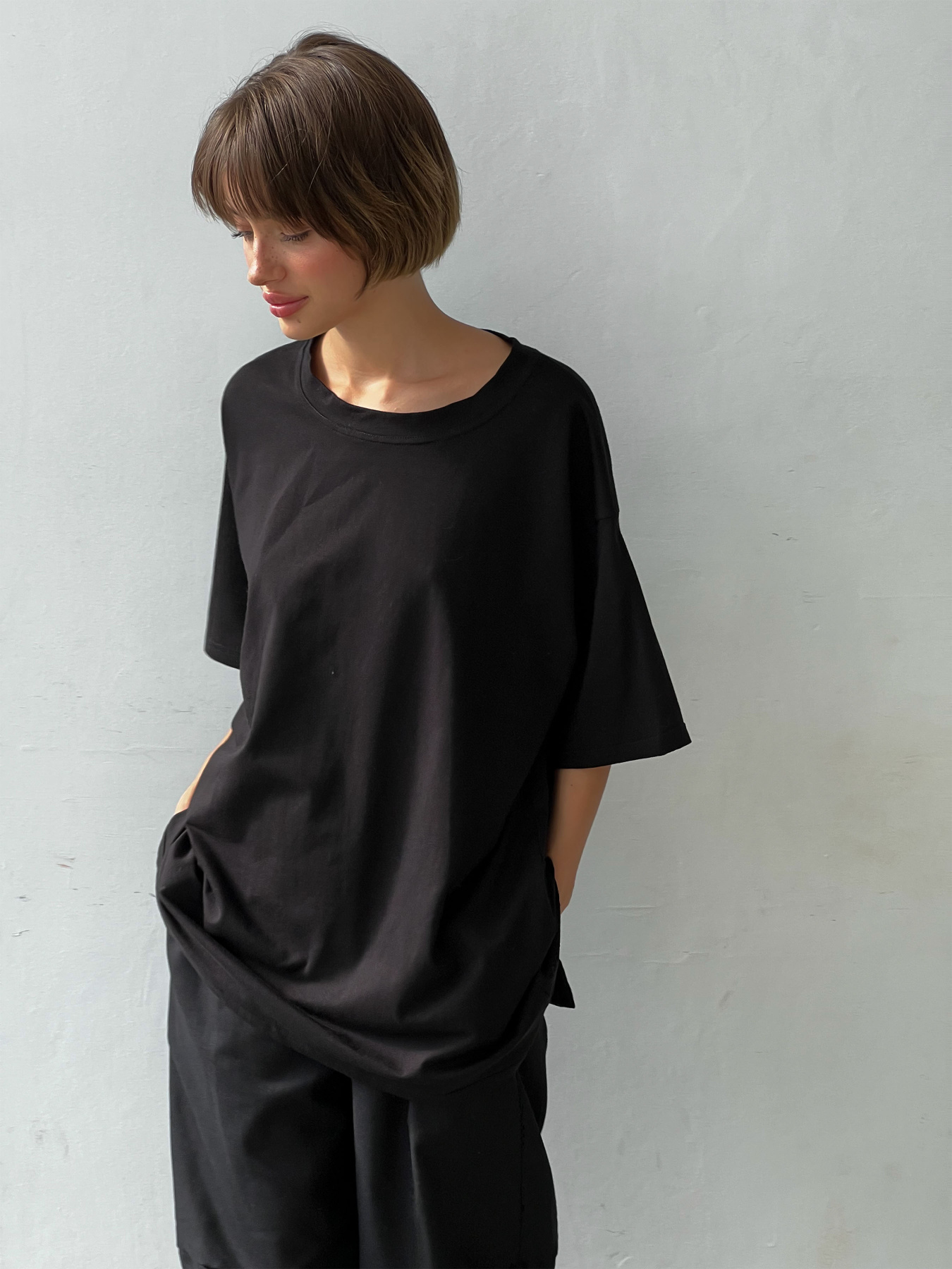 Футболка IJ модель ij-tshort-black Фото