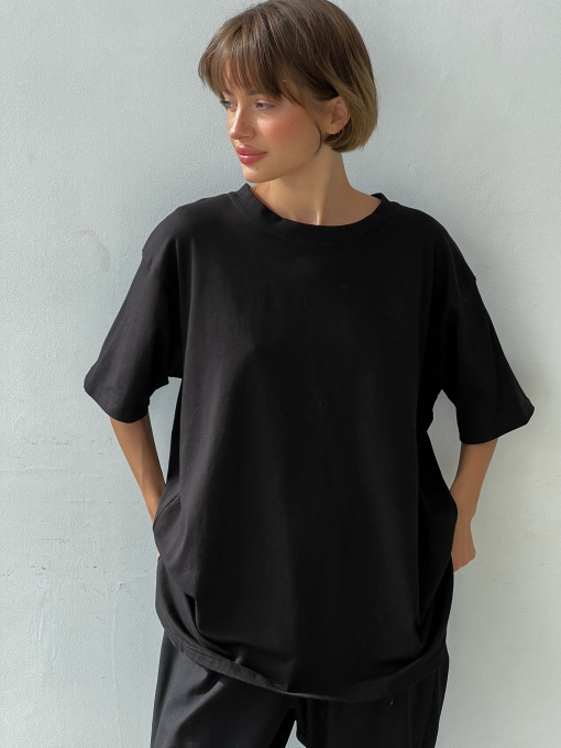 Футболка IJ модель ij-tshort-black Фото