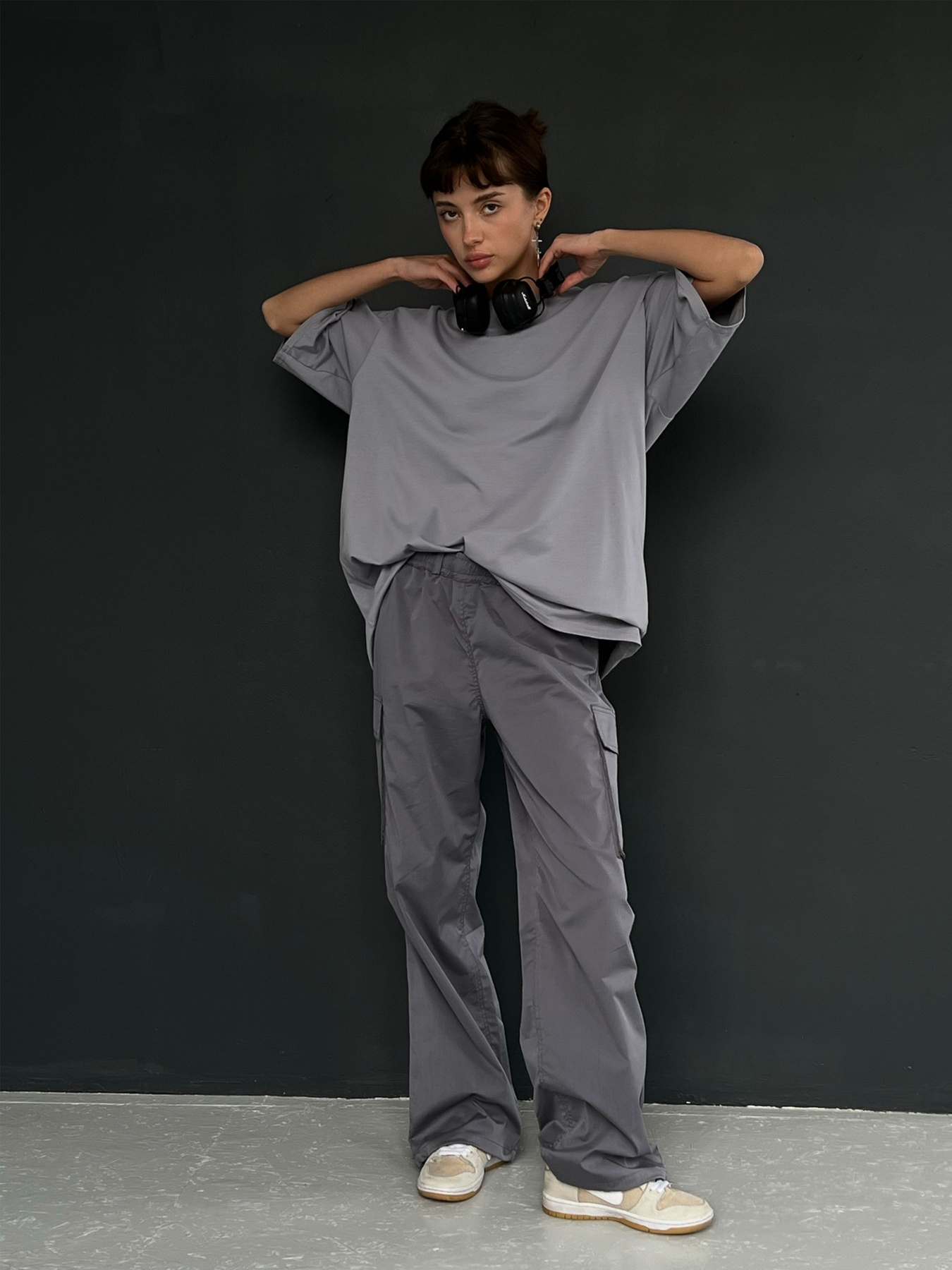 Карго IJ модель ij-cargo-poplin-shir-grey Фото