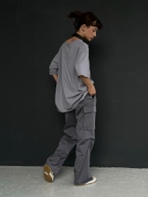 Карго IJ модель ij-cargo-poplin-shir-grey Фото