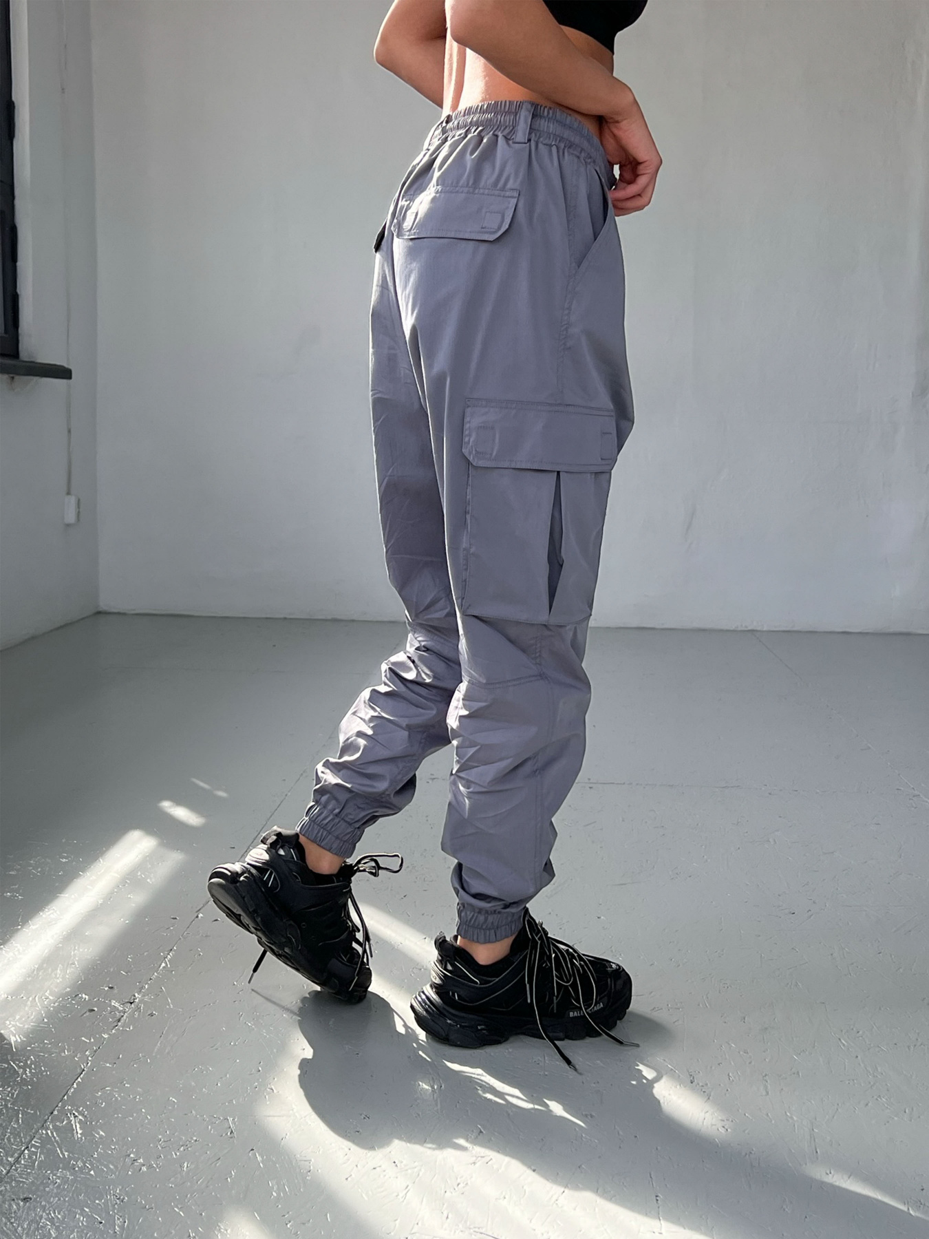 Карго IJ модель ij-cargo-poplin-uzki-grey Фото