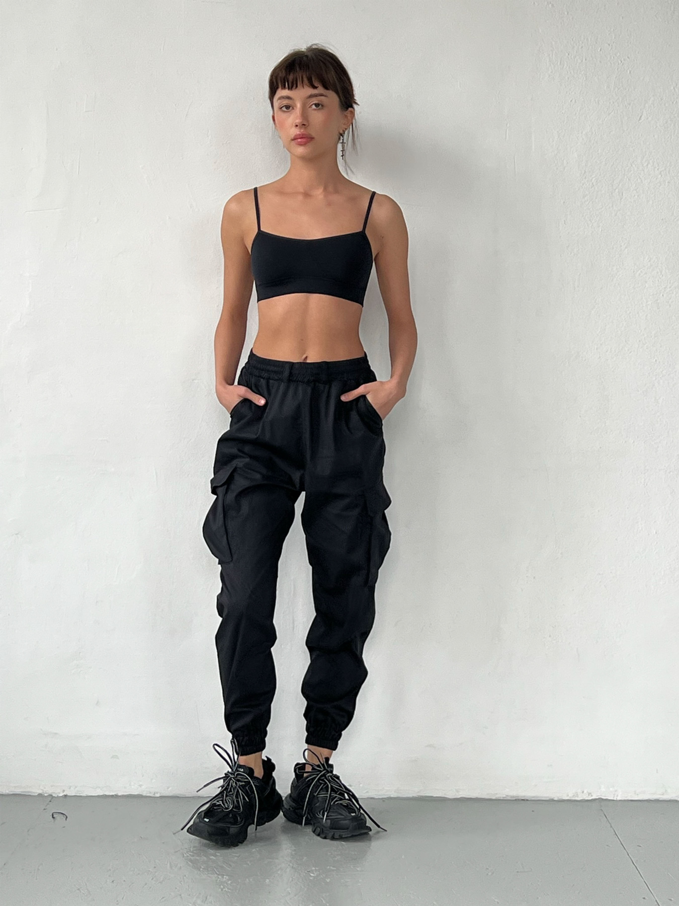 Карго IJ модель ij-cargo-poplin-uzki-blackч Фото