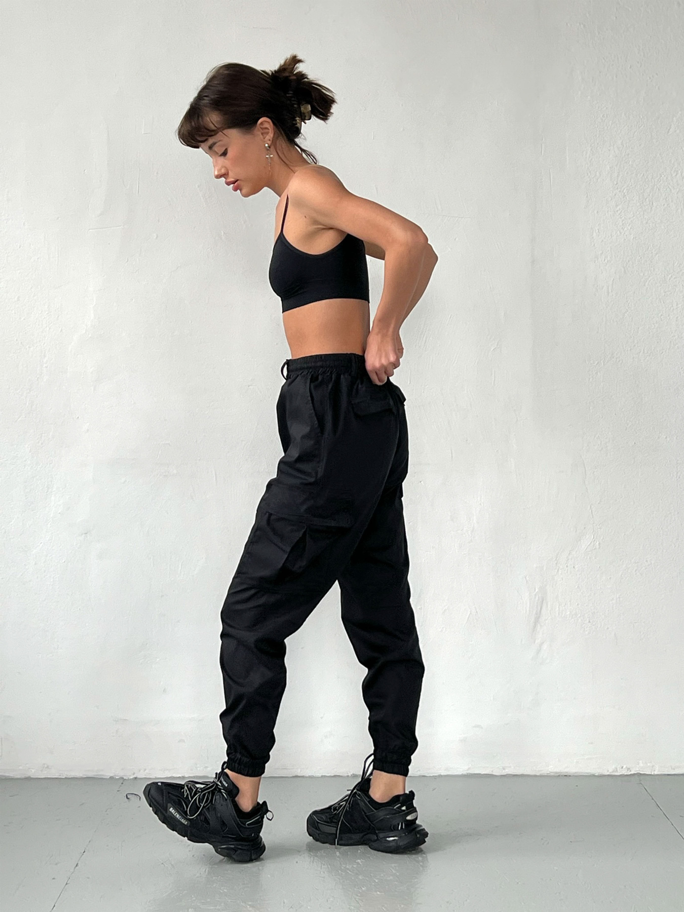 Карго IJ модель ij-cargo-poplin-uzki-blackч Фото