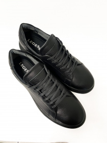 Кеды низкие Legessy модель VINIL_BLACK_N Фото