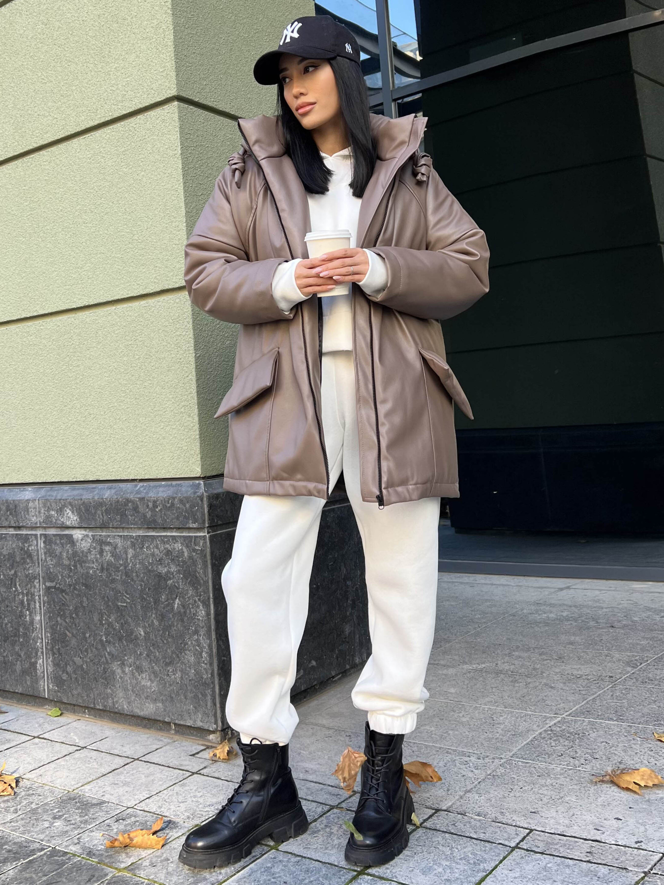 Зимова куртка Jadone Fashion модель Zymova_kurtka_Savi_mokko Фото