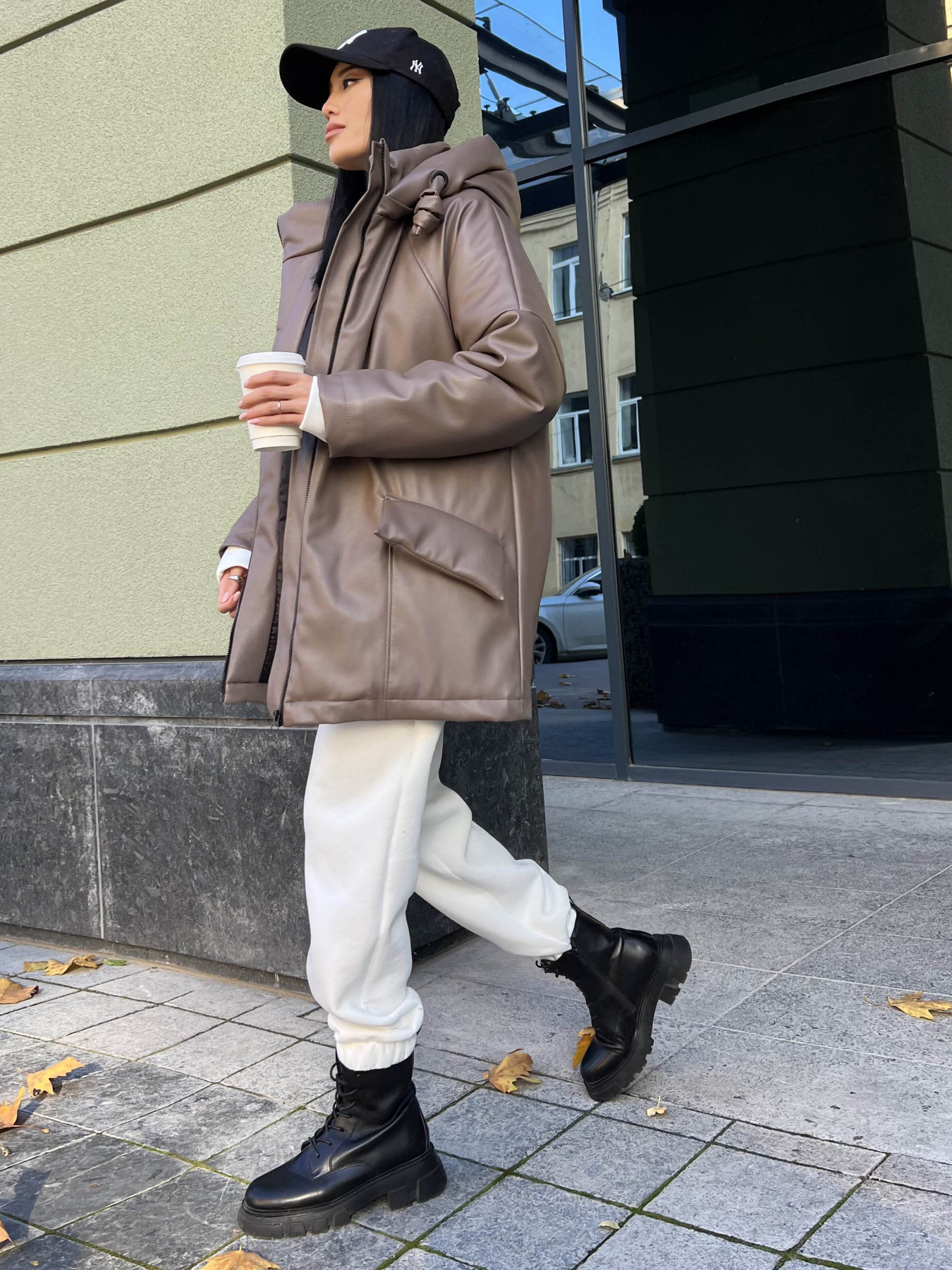 Зимова куртка Jadone Fashion модель Zymova_kurtka_Savi_mokko Фото