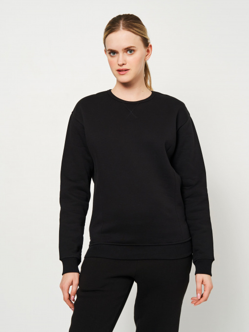 Світшот Роза модель 230411_black Фото