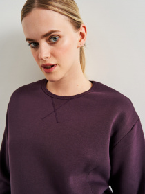 Світшот Роза модель 230411_violet Світшот Роза модель 230411_violet Фото