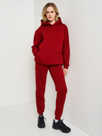 Джоггеры Роза модель 210521_red Фото