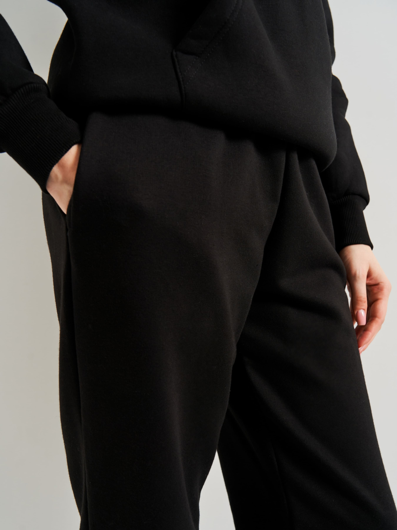 Джоггеры Роза модель 220202_black Фото