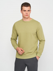 Свитшот Роза модель 210542_olive Свитшот Роза модель 210542_olive Фото