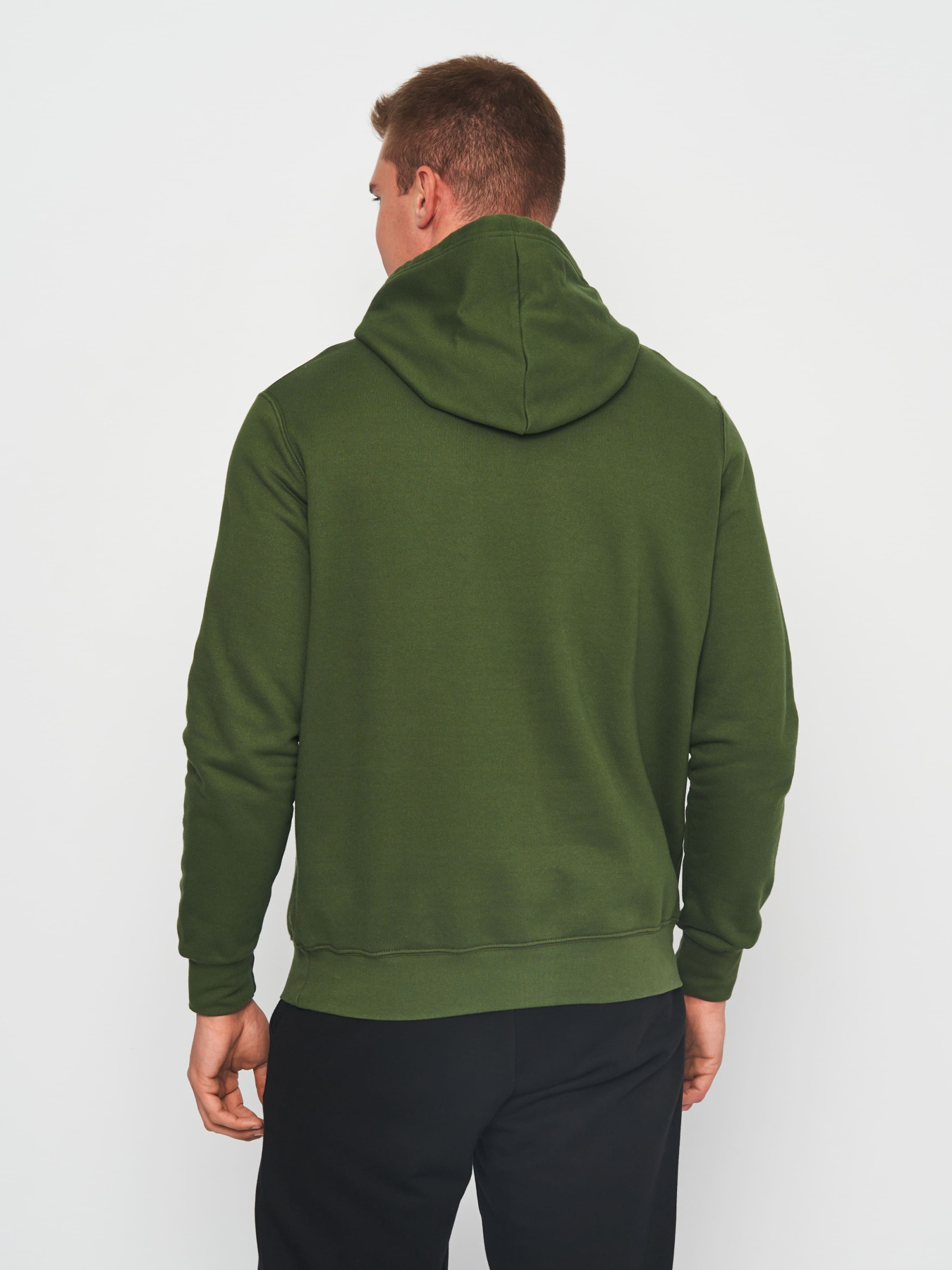 Худи Роза модель 1707061_olive Фото