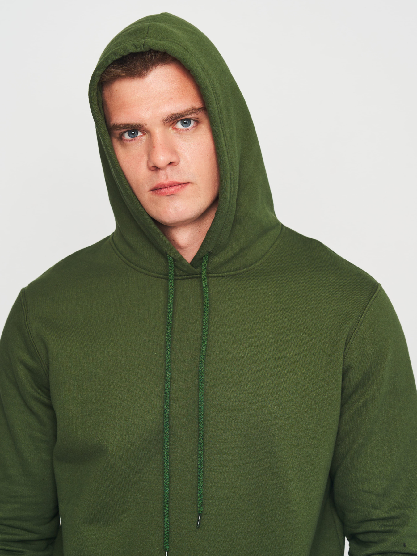 Худи Роза модель 1707061_olive Фото