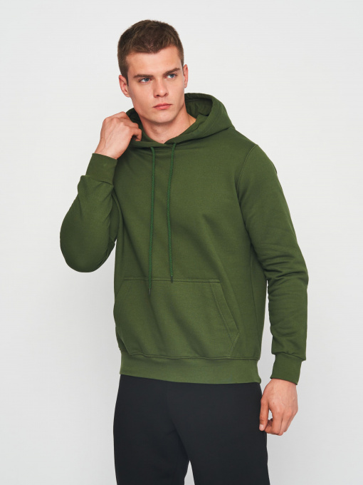 Худи Роза модель 1707061_olive Фото