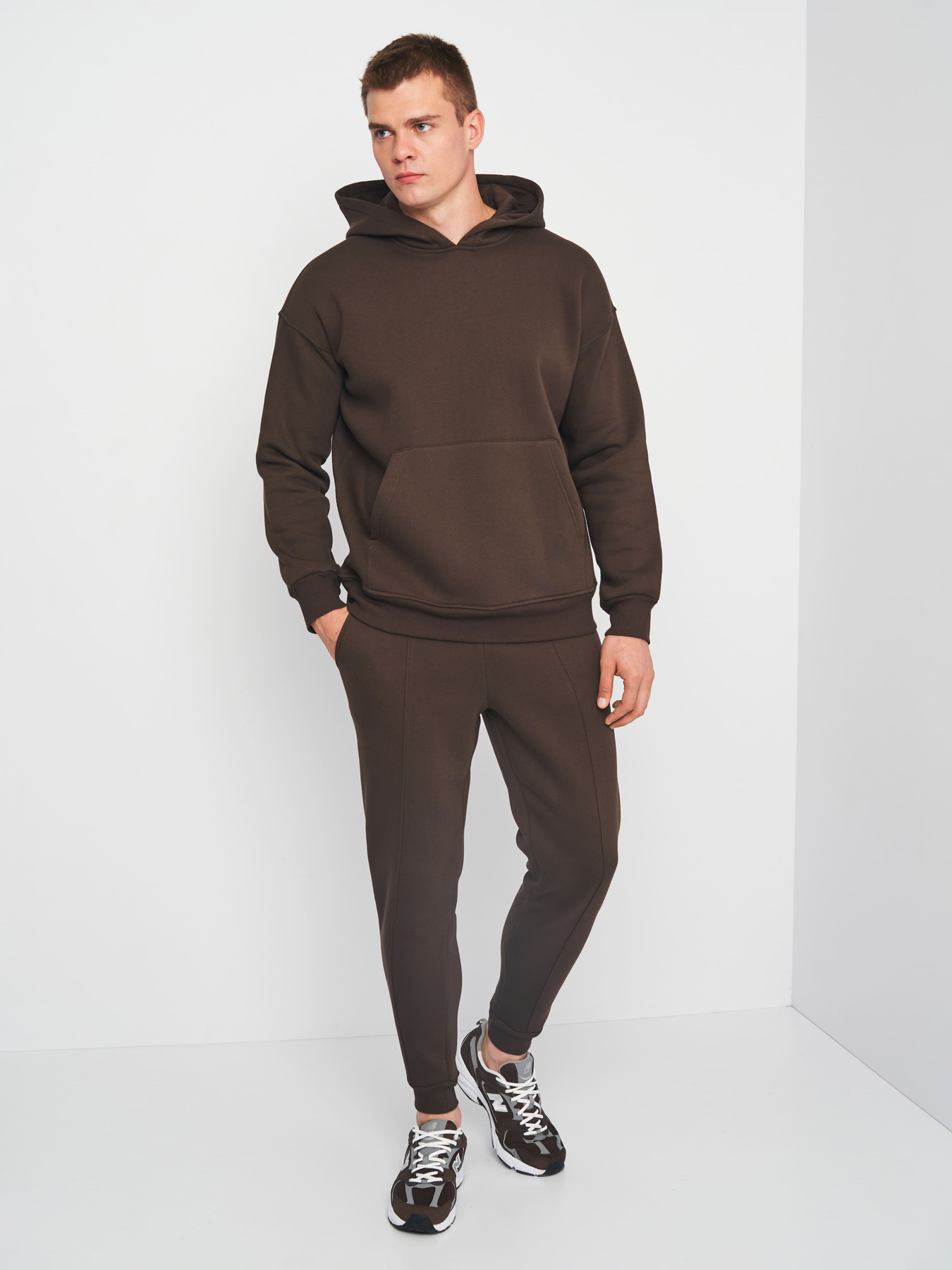 Джоггеры Роза модель 230449_brown Фото