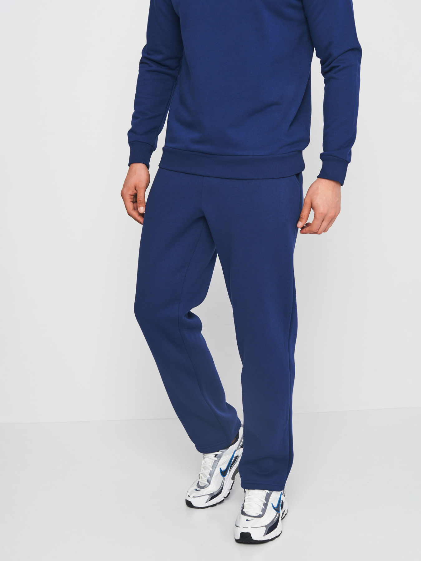 Брюки повседневные Роза модель 220607_blue Фото