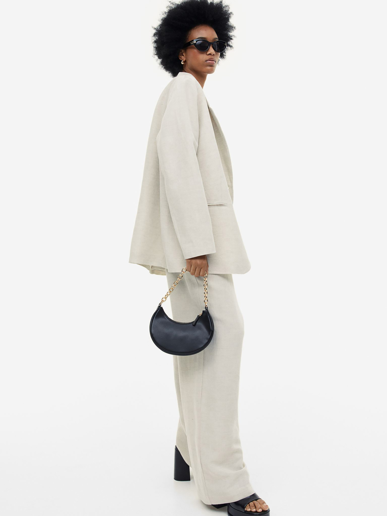 Брюки палаццо H&M модель 69458 Фото