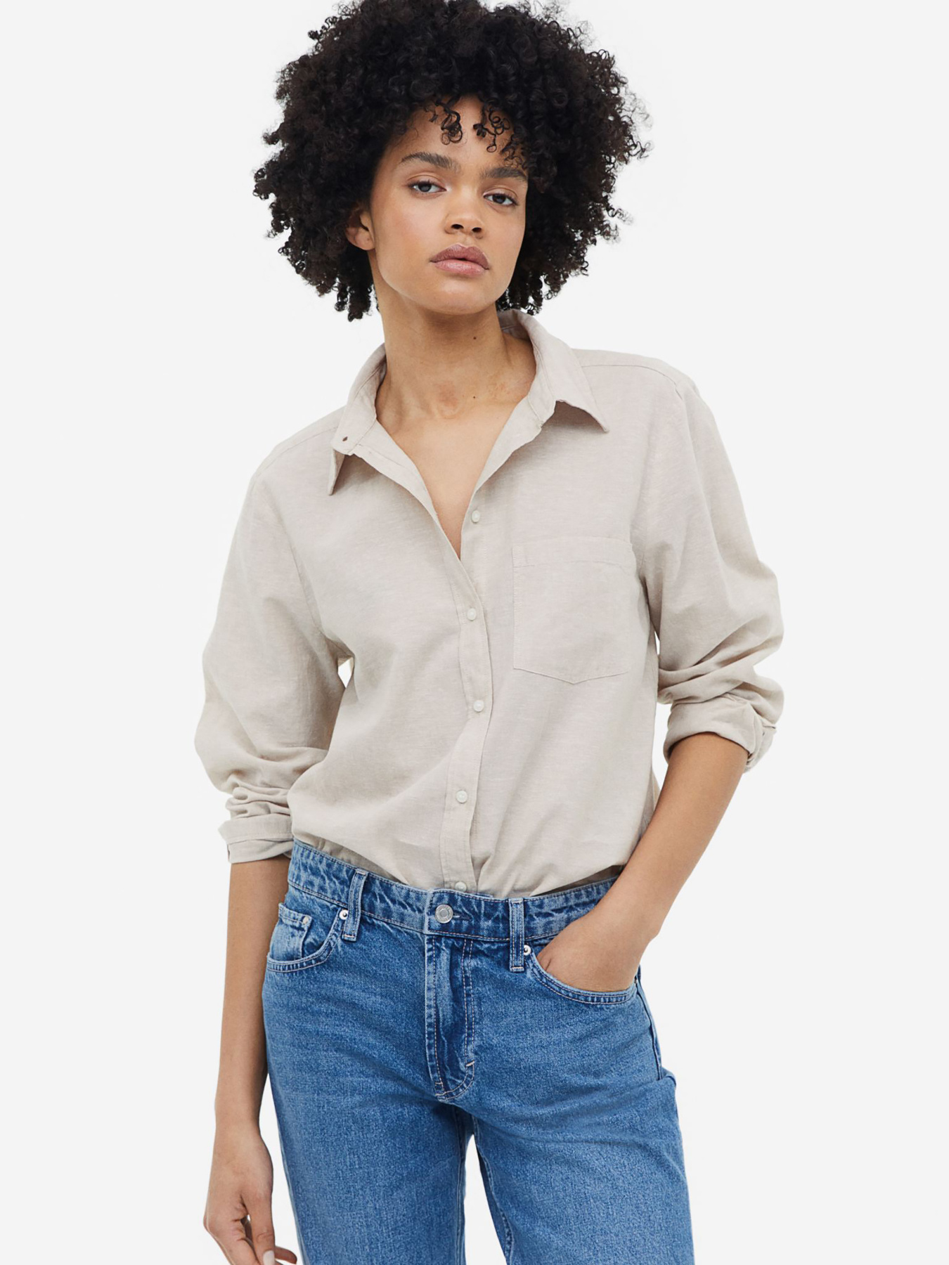 Сорочка повсякденна H&M модель 69495 Сорочка повсякденна H&M модель 69495 Фото