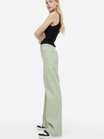 Прямые джинсы H&M модель 69490 Фото