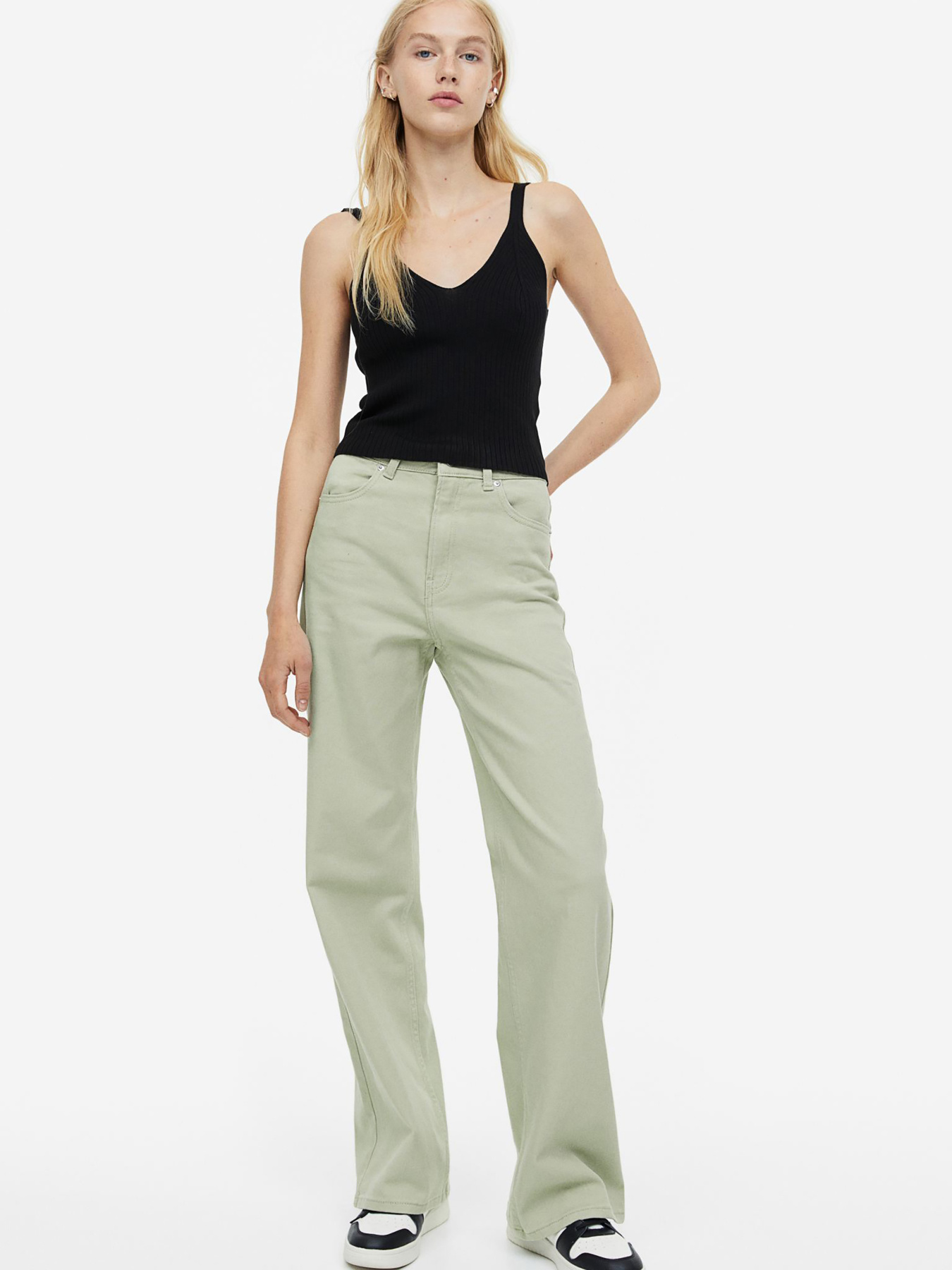 Прямі джинси H&M модель 69490 Прямі джинси H&M модель 69490 Фото