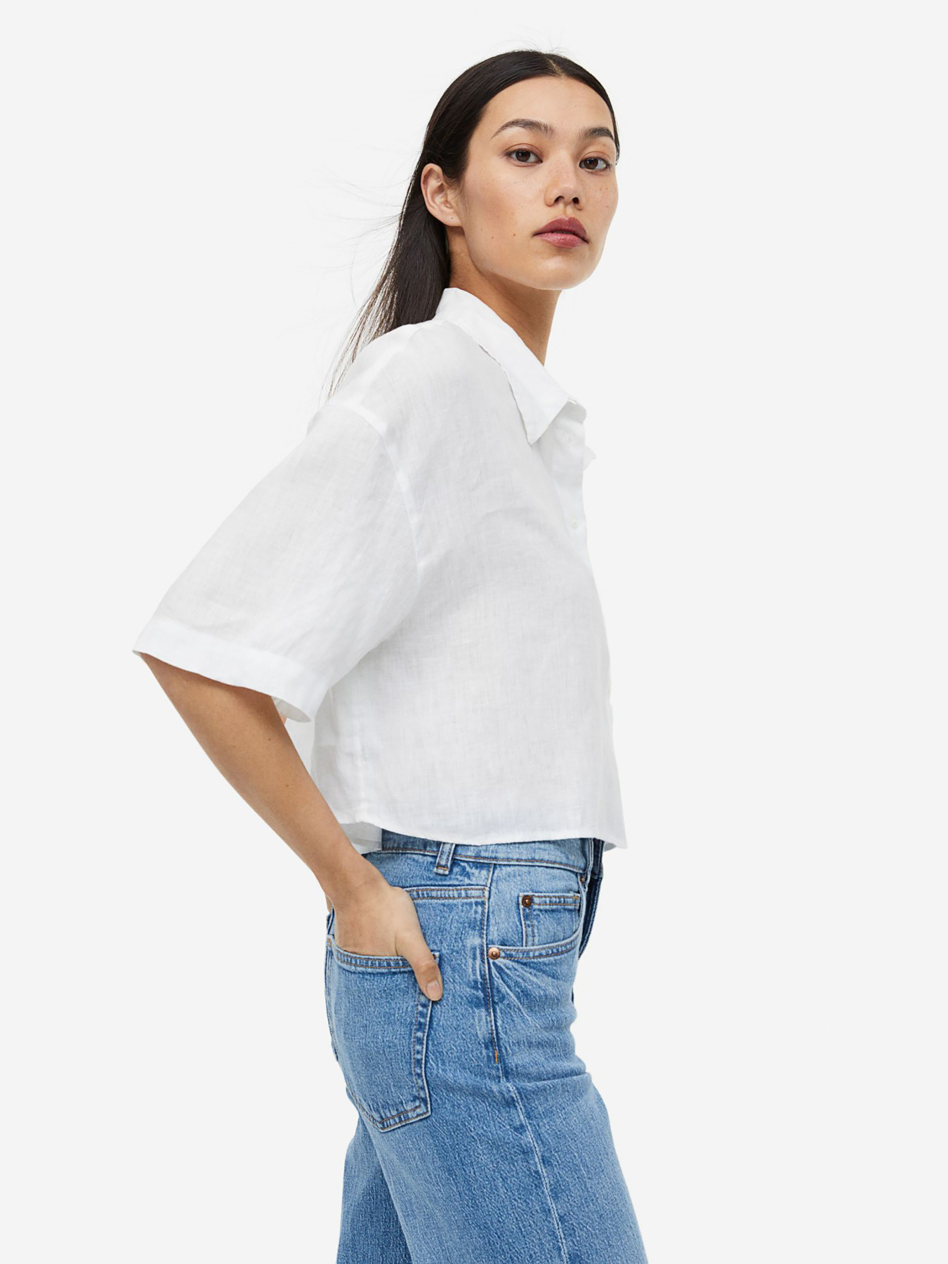 Рубашка повседневная H&M модель 69494 Фото