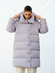 Пуховик MARCHI модель FW2324-16-GRAY Пуховик MARCHI модель FW2324-16-GRAY Фото