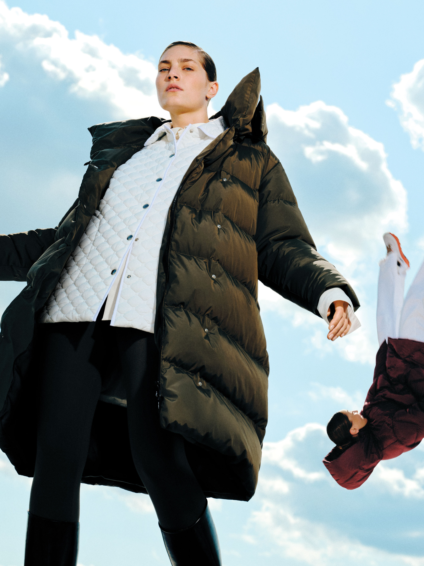 Пуховик MARCHI модель FW2324-16-KHAKI Фото