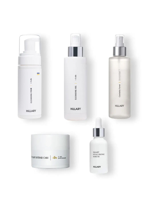 Пошаговый уход за лицом нормального типа кожи Hillary модель K-11-163 Фото