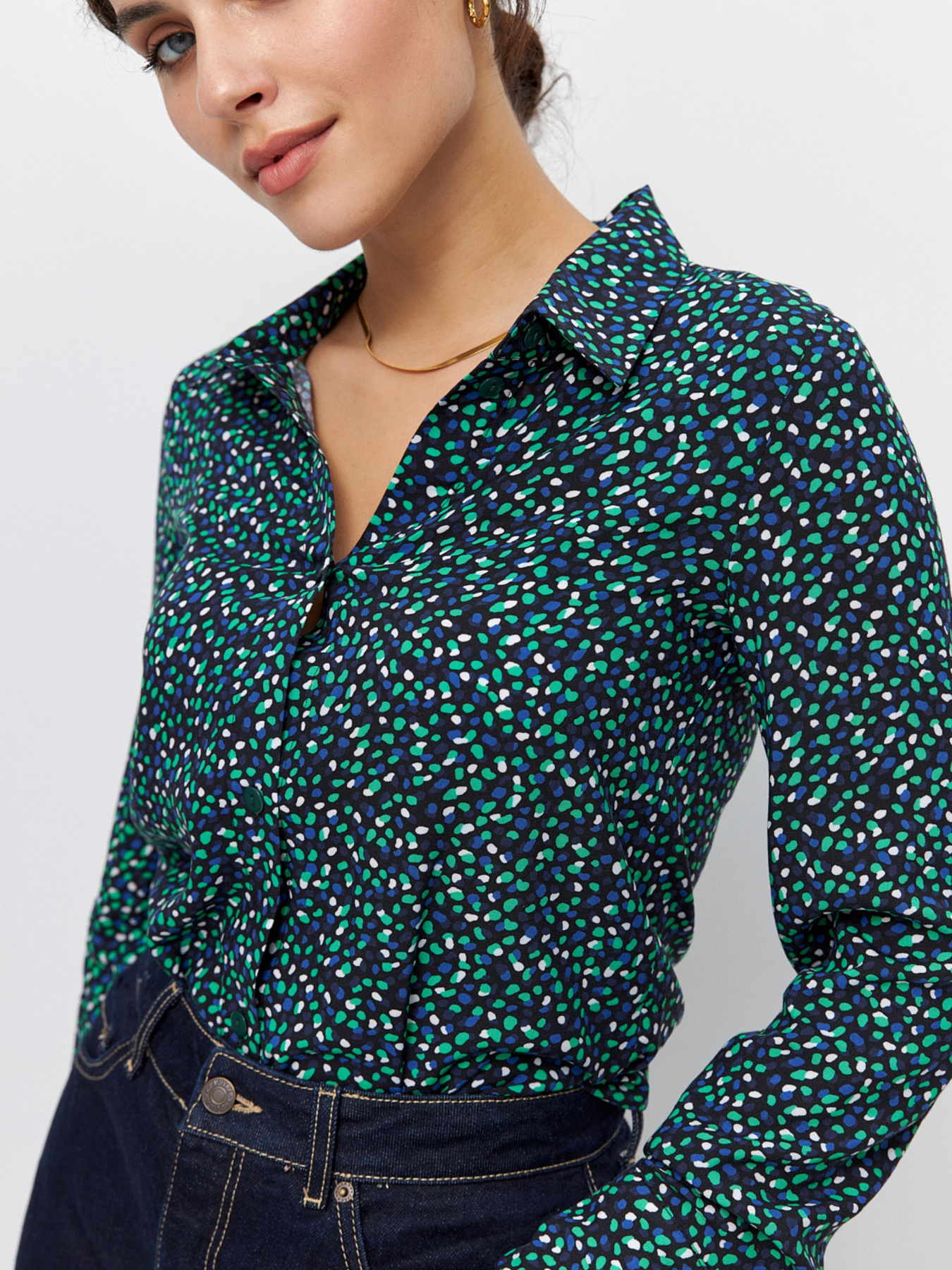 Рубашка повседневная RicaMare модель RM4136-23-11DB Фото