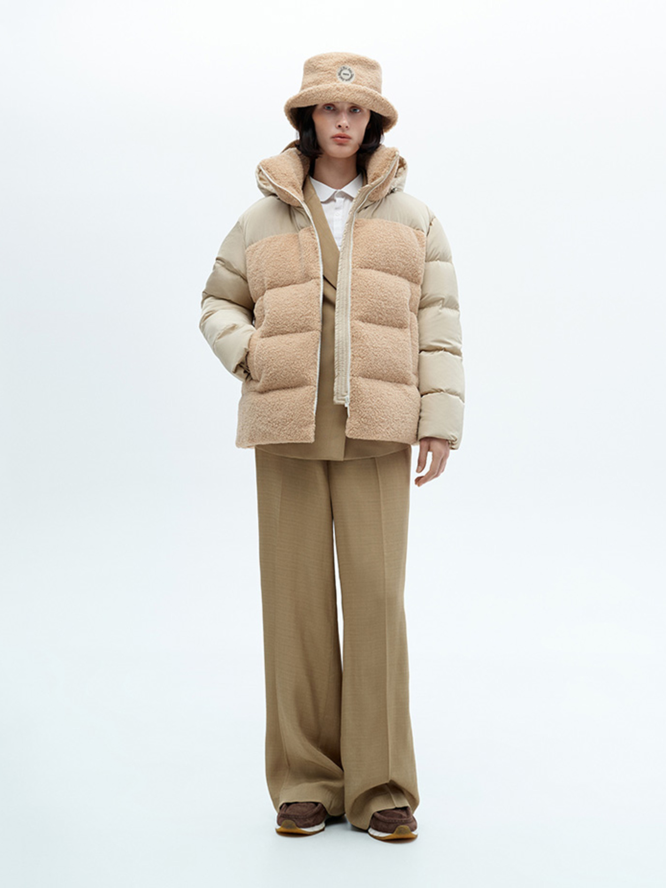 Пуховик MARCHI модель FW2324-TEDDY-B Фото