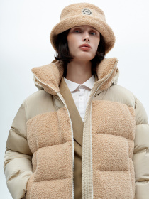 Пуховик MARCHI модель FW2324-TEDDY-B Фото