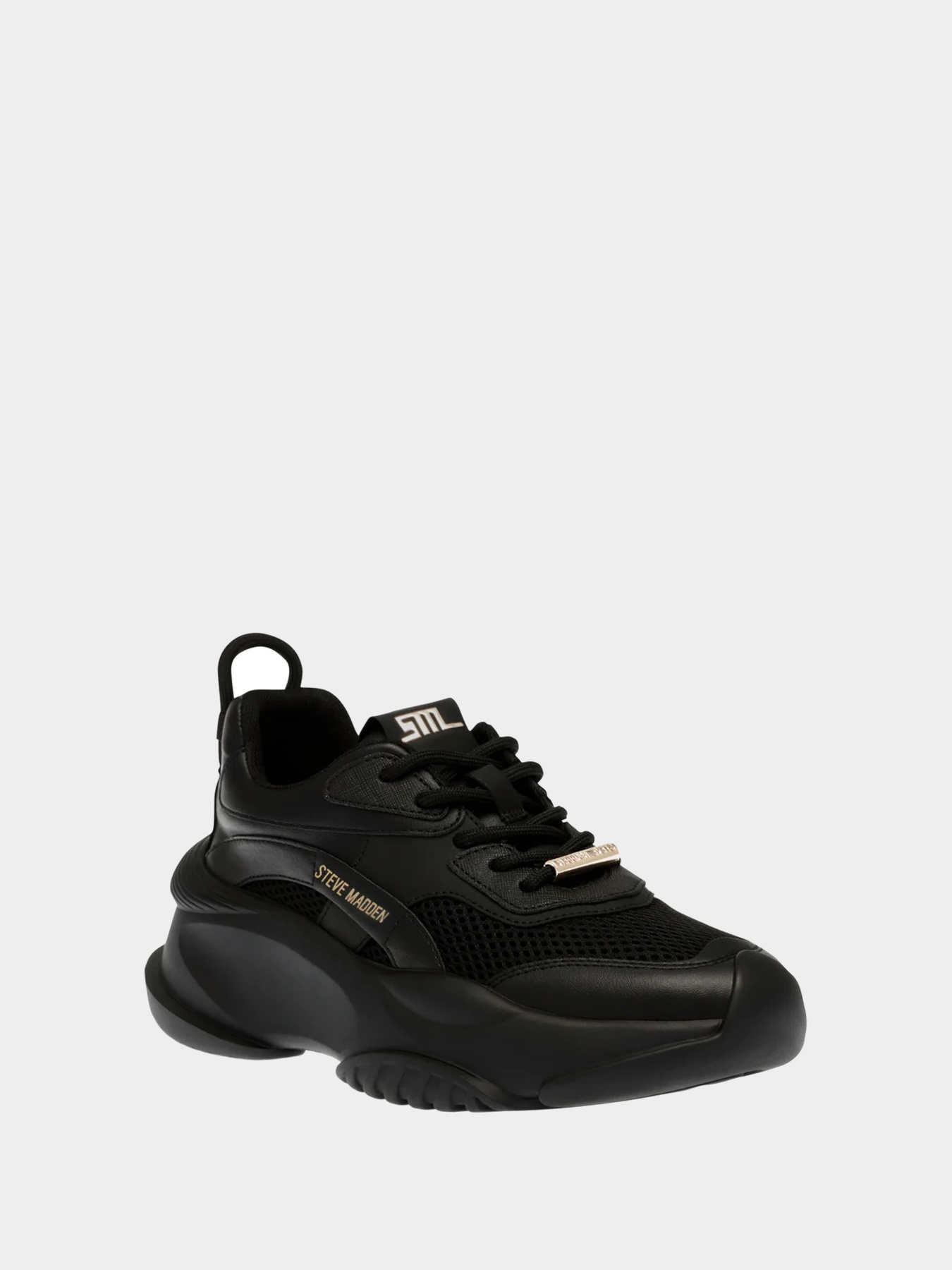 Кроссовки Steve Madden модель SM11002623 BLACK/GOLD Фото