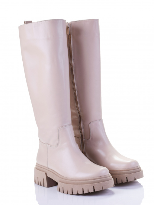 Сапоги Derisan модель 80040beige Фото