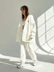 Кофта IJ модель ij-hoodie-zip-milk Фото