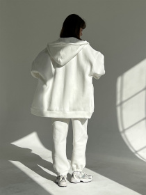 Кофта IJ модель ij-hoodie-zip-milk Фото