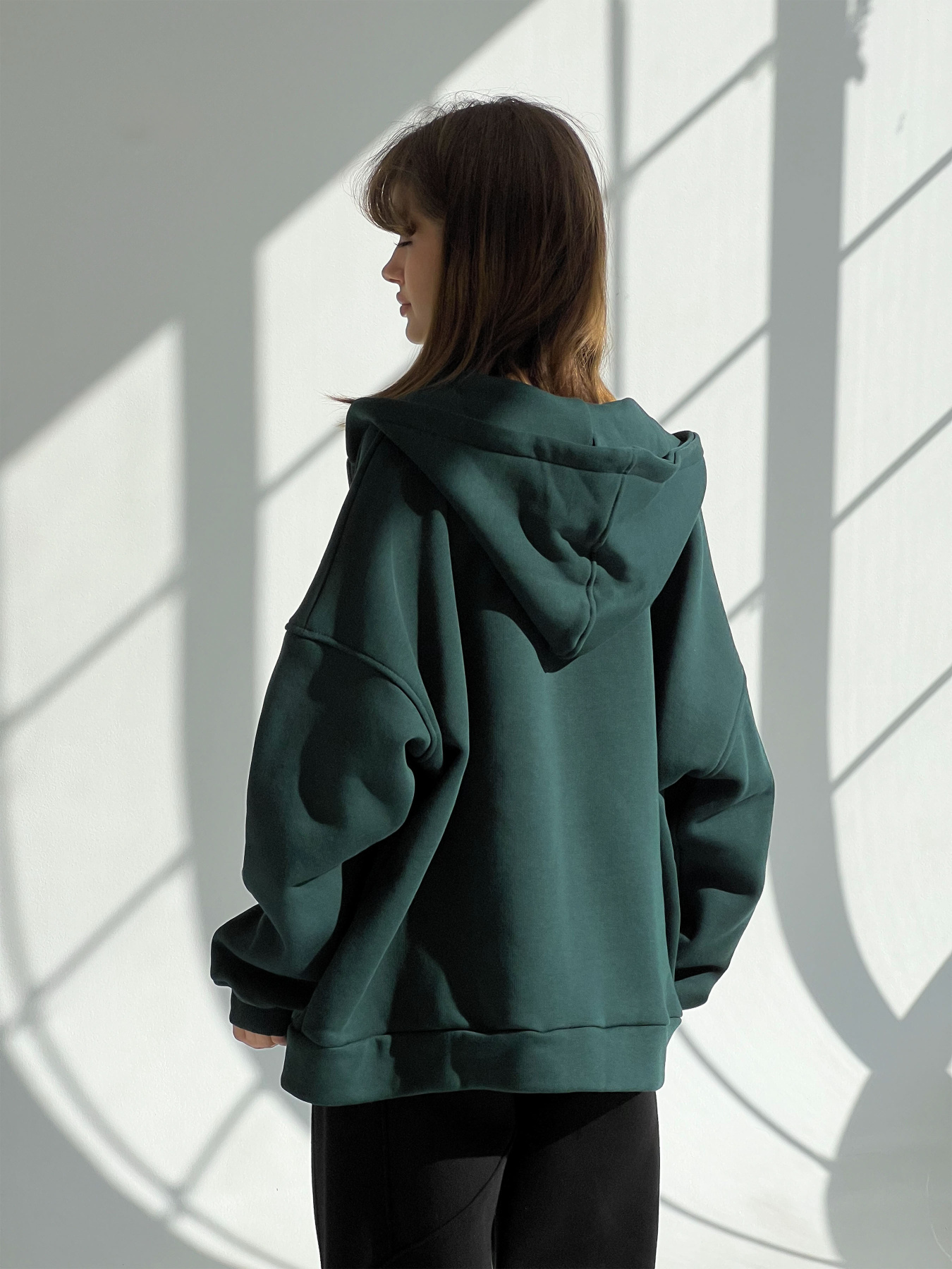 Кофта IJ модель ij-hoodie-zip-green Фото