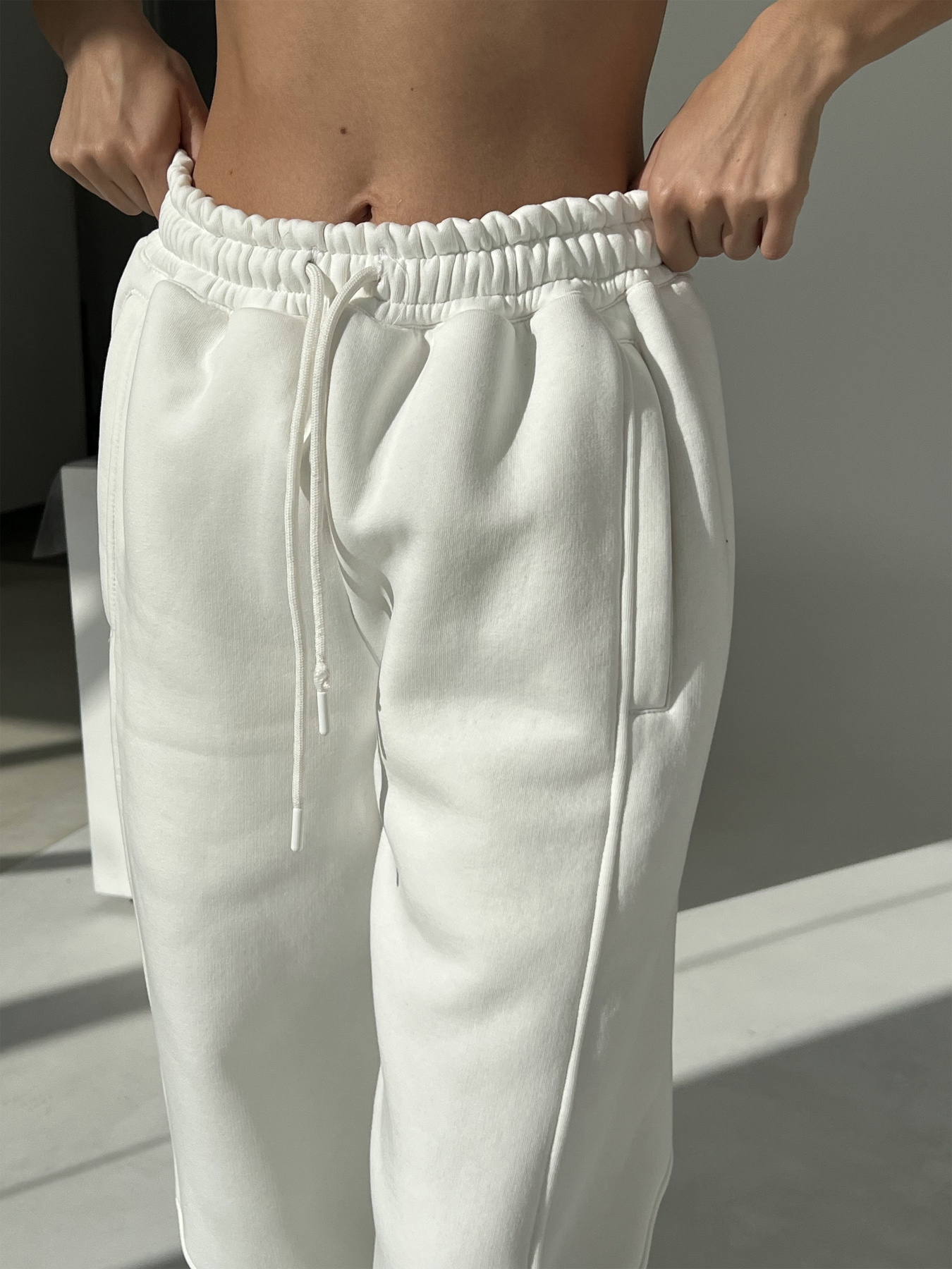 Джоггеры IJ модель ij-joger-freedom-milk-flis Фото