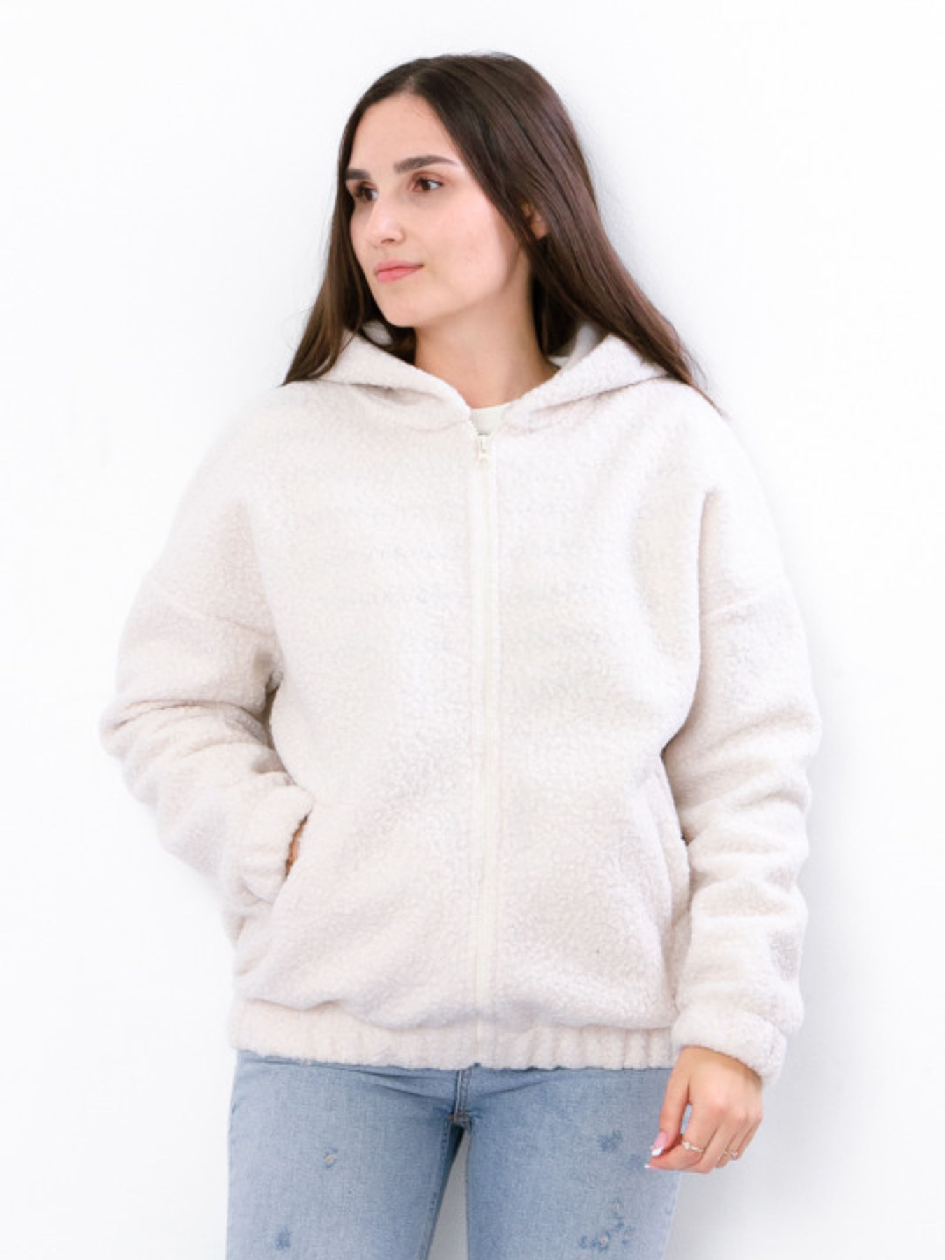 Демисезонная куртка Носи своє модель 8367-130-molochnij Фото